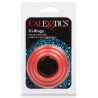 Calexotics Tri-Rings Cockring Rouge